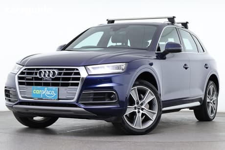 Blue 2020 Audi Q5 Wagon 40 Tdi Quattro Sport Mhev