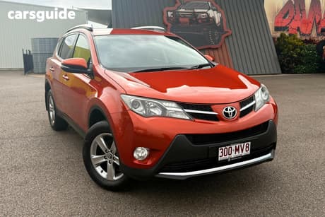 Orange 2015 Toyota RAV4 Wagon Gxl (2Wd)