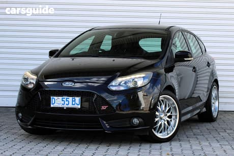 Black 2013 Ford Focus Hatchback St