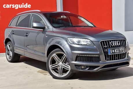 Grey 2014 Audi Q7 Wagon 3.0 Tdi Quattro
