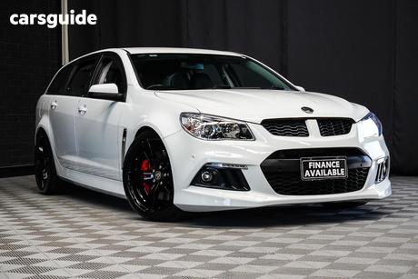 White 2013 HSV Clubsport Wagon R8 Tourer