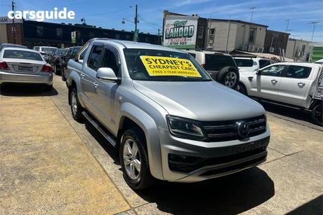 Silver 2019 Volkswagen Amarok Dual Cab Utility V6 Tdi 550 Highline
