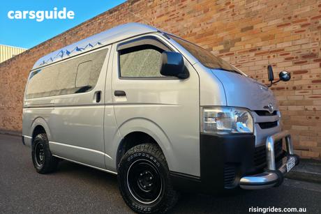 Silver 2014 Toyota HiAce Commercial 4WD KDH206