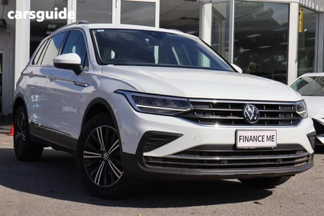 White 2023 Volkswagen Tiguan Wagon 110Tsi Life