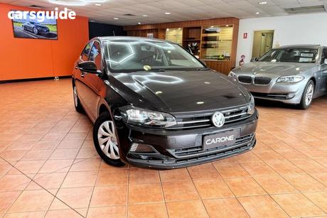Black 2017 Volkswagen Polo Hatchback 70Tsi Trendline