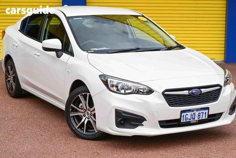White 2017 Subaru Impreza Sedan 2.0I (Awd)
