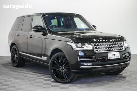 Black 2018 Land Rover Range Rover Wagon Autobiography Sdv8