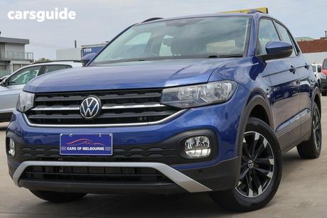 Blue 2023 Volkswagen T-Cross Wagon 85Tfsi Life