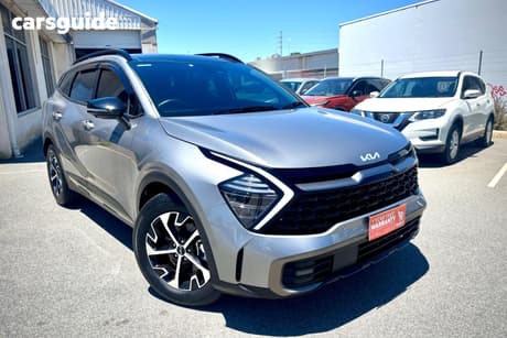 Grey 2023 Kia Sportage Wagon Gt-Line Hev (Fwd)