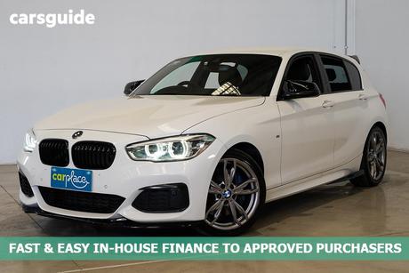 White 2017 BMW M140I Hatchback