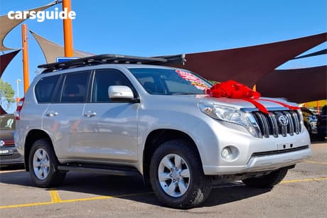 Silver 2016 Toyota Landcruiser Prado Wagon Gx (4X4)