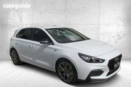 White 2018 Hyundai I30 Hatchback N Line