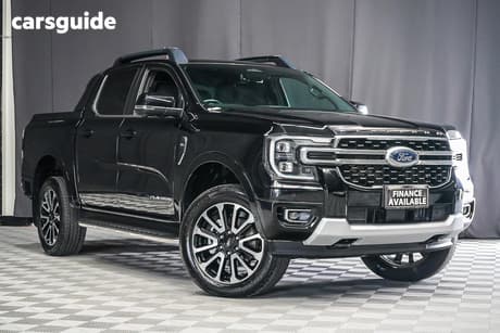 Black 2023 Ford Ranger Double Cab Pick Up Platinum 3.0 (4X4)