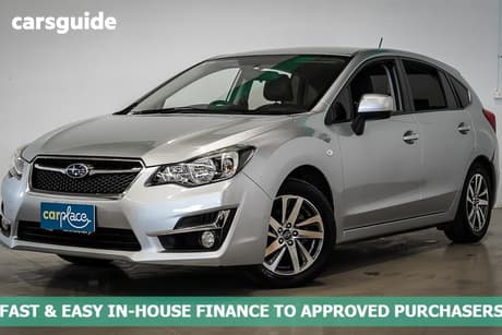 Silver 2015 Subaru Impreza Hatchback 2.0I Premium (Awd)