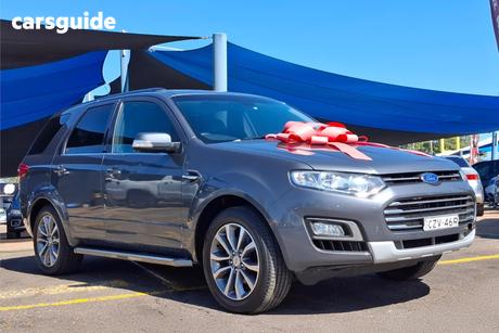 Grey 2016 Ford Territory Wagon Titanium (Rwd)