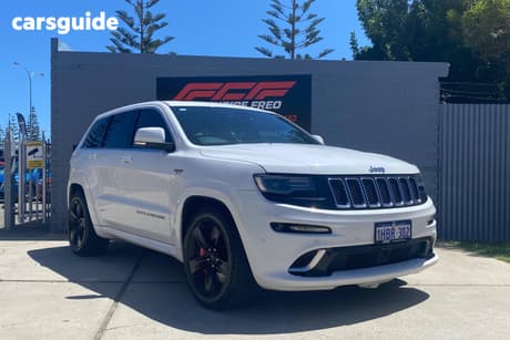 White 2016 Jeep Grand Cherokee Wagon Srt 8 (4X4)