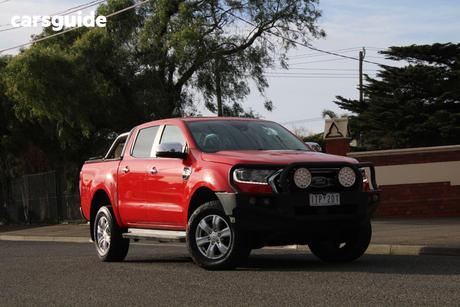 Red 2021 Ford Ranger Double Cab Pick Up Wildtrak 2.0 (4X4)