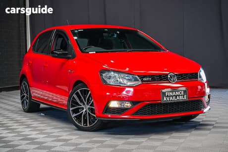 Red 2015 Volkswagen Polo Hatchback Gti