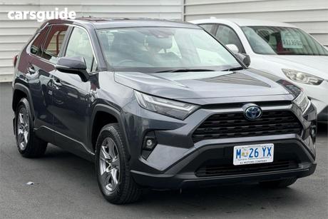 Grey 2022 Toyota RAV4 Wagon Gx (Awd) Hybrid