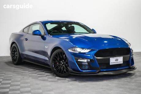 Blue 2022 Ford Mustang Fastback Gt 5.0 V8