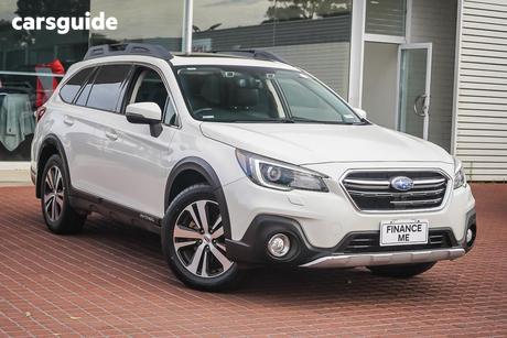 White 2020 Subaru Outback Wagon 2.5I Premium Awd