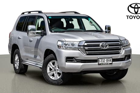 Silver 2015 Toyota Landcruiser Wagon Gxl (4X4)