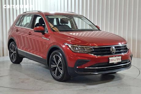 Red 2023 Volkswagen Tiguan Wagon 110Tsi Life