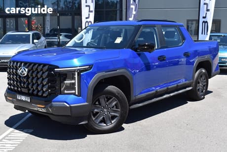 Blue 2025 LDV Terron 9 Double Cab Pick Up Origin