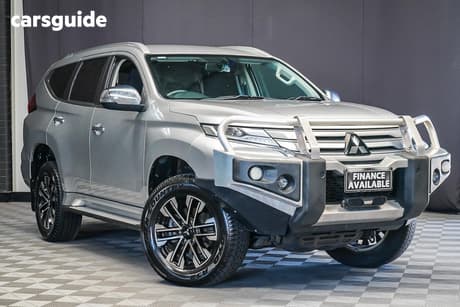 Silver 2021 Mitsubishi Pajero Sport Wagon Gls (4X4) 7 Seat