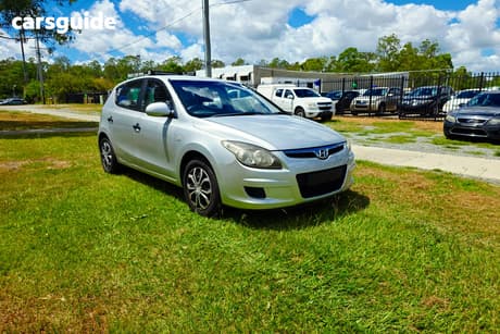 Silver 2011 Hyundai I30 Hatchback Sx