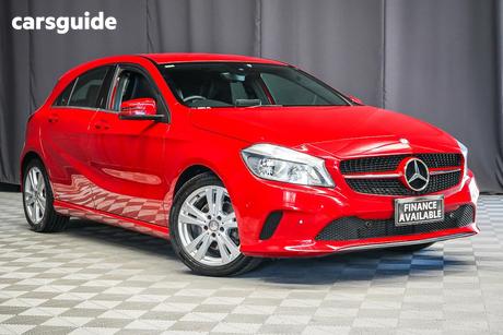 Red 2016 Mercedes-Benz A180 Hatchback