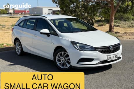 White 2017 Holden Astra Sportswagon Ls Plus