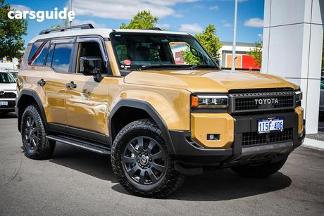 Beige 2024 Toyota Landcruiser Prado Wagon Altitude