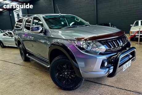 Grey 2017 Mitsubishi Triton Dual Cab Utility Gls (4X4)