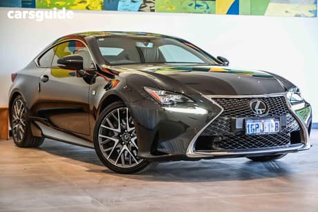 Black 2017 Lexus RC200T Coupe F Sport