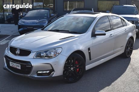 Silver 2016 Holden Commodore Sedan Ss-V Redline