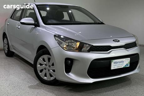 Silver 2018 Kia RIO Hatchback S