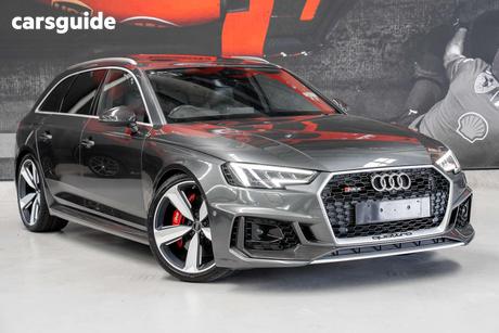 Grey 2018 Audi RS4 Wagon Avant Quattro