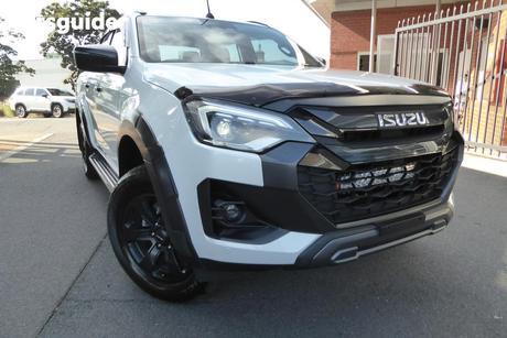 White 2024 Isuzu D-MAX Crew Cab Utility X-Terrain (4X4)