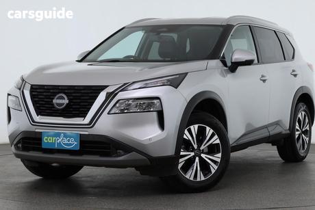 Silver 2024 Nissan X-Trail Wagon St-L (4Wd) 7 Seat