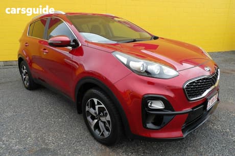 Red 2019 Kia Sportage Wagon Si (Fwd)