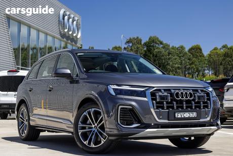 Grey 2025 Audi Q7 Wagon 45 Tdi Quattro Mhev