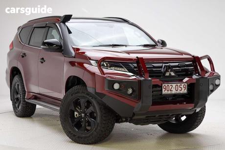 Red 2025 Mitsubishi Pajero Sport Wagon Gsr (4Wd) 7 Seat