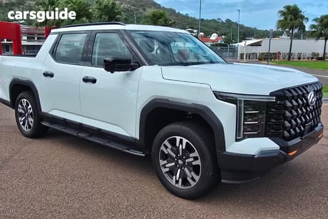 White 2025 LDV Terron 9 Double Cab Pick Up Evolve