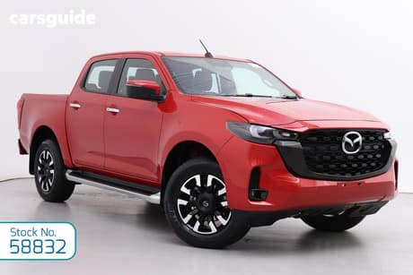Red 2024 Mazda BT-50 Dual Cab Pick-up Gt (4X4)
