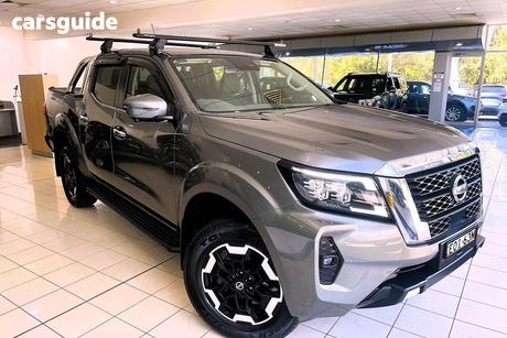 Grey 2021 Nissan Navara Dual Cab Pick-up St-X (4X4) Cloth/No Sunroof