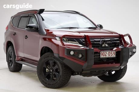 Red 2025 Mitsubishi Pajero Sport Wagon Gsr (4Wd) 7 Seat