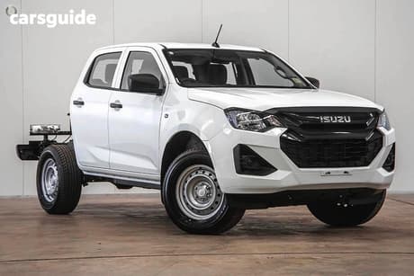 White 2025 Isuzu D-MAX Crew Cab Chassis Sx (4X2) High-Ride