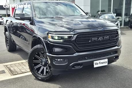 Black 2022 RAM 1500 Crew Cab Utility Limited Rambox (Hybrid)