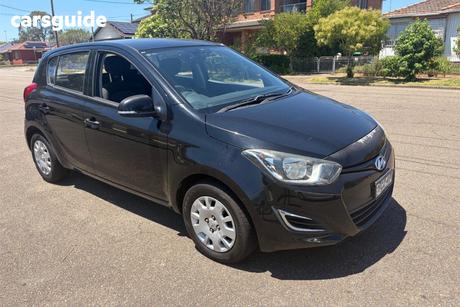 Black 2014 Hyundai I20 Hatchback Active